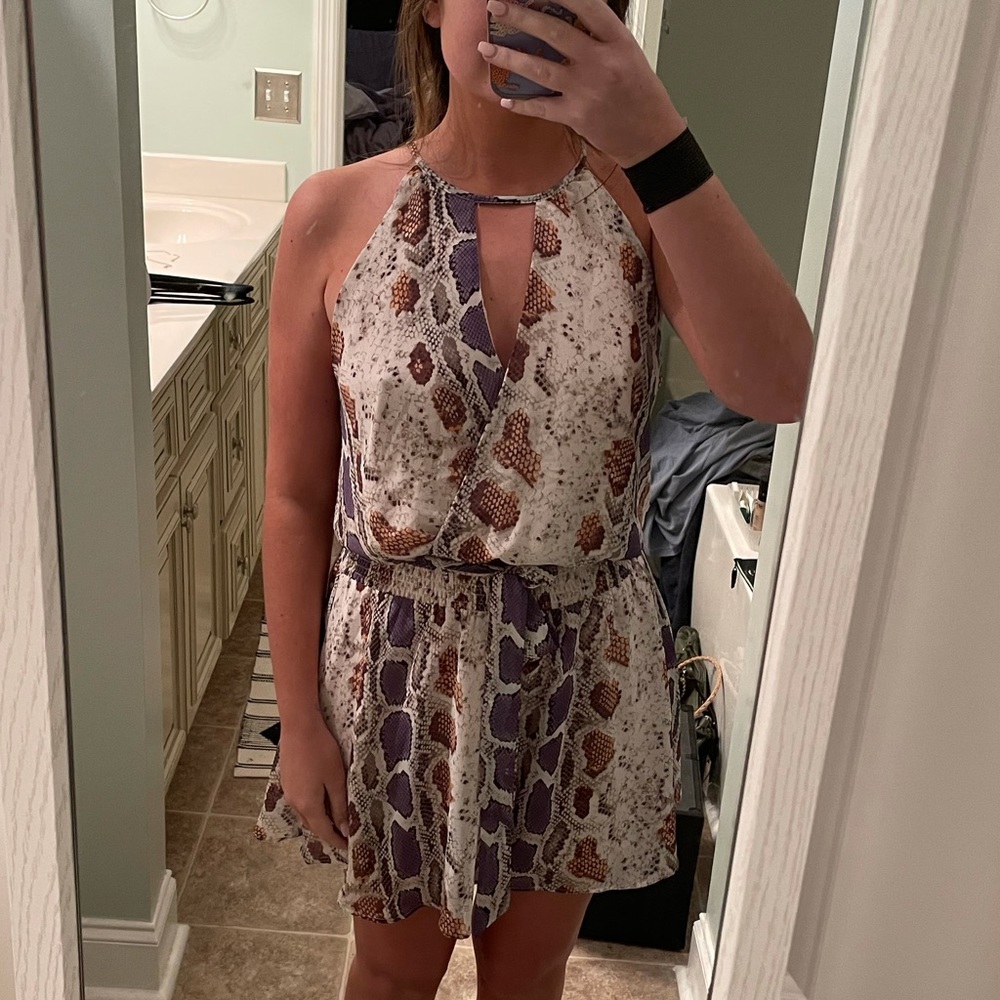 Boutique snakeskin dress